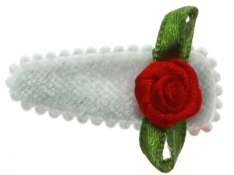 Louka Borstvoedingslintje roosje wit rood